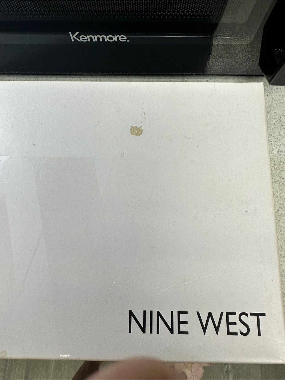 Nine West White Accent Storage Box